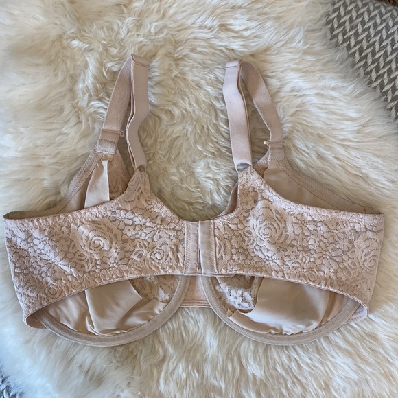 Wacoal Women's Halo Lace Unlined Underwire Bra 40DDD - Picture 10 of 13